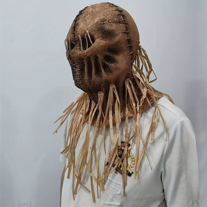 Horror Mask Scarecrow Style Halloween Costume