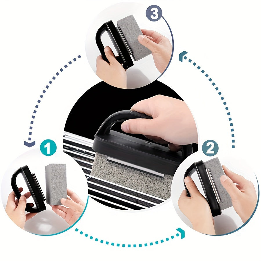 Heavy Duty Grill Cleaner Bricks with Handles