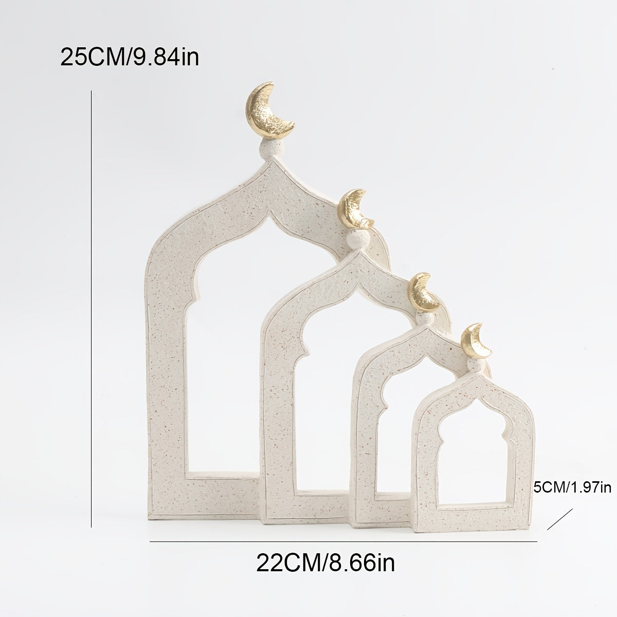 Middle Eastern Architectural Ornaments for Ramadan Decorations