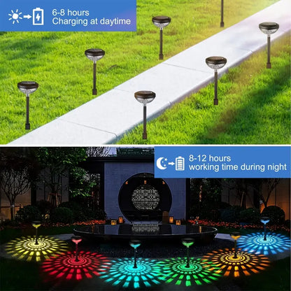 Radiant Duo: Garden Glow Solar LED Light Set