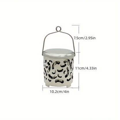 Compact Stainless Steel Heating Stove - Mini Heater Stove
