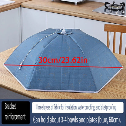 Starry Sky Pattern Insulated Folding Food Cover
