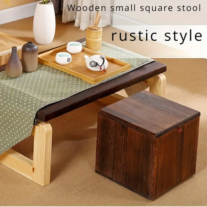 Flip Top Lid Storage Bench - Brown