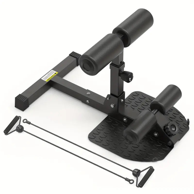 1pc Squat Training Machine - Sit-up Auxiliary Device - Black