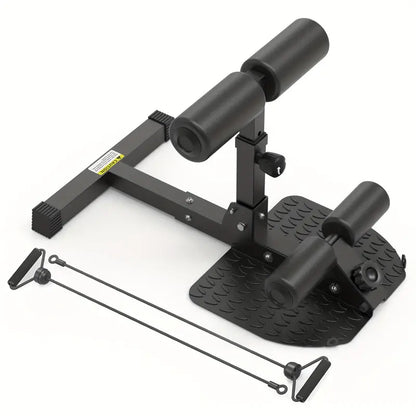 1pc Squat Training Machine - Sit-up Auxiliary Device - Black