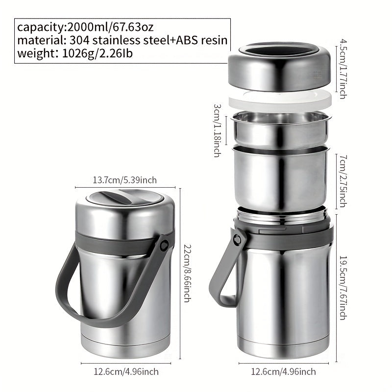 Insulated Food Stainless Steel Container