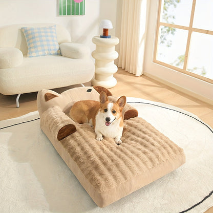 Soft Indoor Pet Couch for Dogs and Cats
