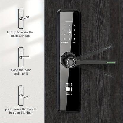 Smart WiFi Door Lock with Keypad & App Access
