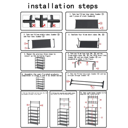 Two-in-One Wonder: A Shoe Rack and Coat Rack in Perfect Harmony