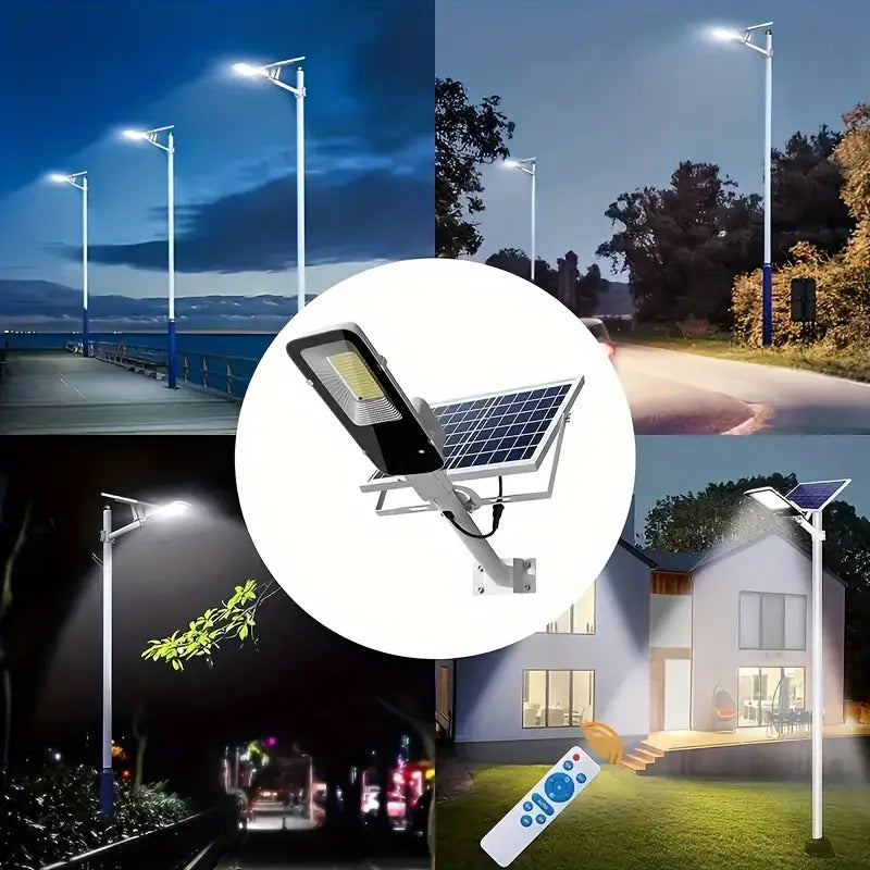 350LED Solar Street Light - Powerful Outdoor Illumination