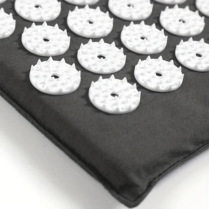 3PCS Yoga Acupressure Massage Mat Set(Dark Gray)