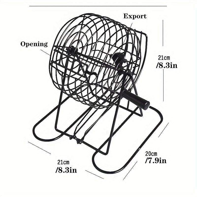 Bingo Game Set with Lucky Ball Machine