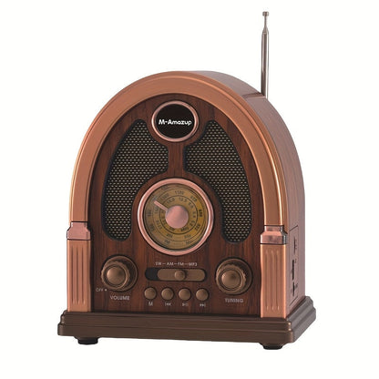 Wireless Vintage Radio with USB, FM/AM/SW Playback