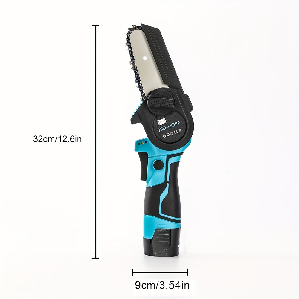 Mini Cordless Chainsaw 18V Handheld Tree Cutter