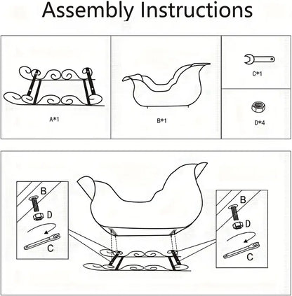 Sleighing in Style: Santa's Christmas Charm