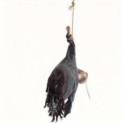 Halloween Hanging Skull Decoration LED with Sound