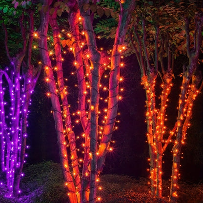 Halloween Solar String Lights Lithium Battery Outdoor Decor