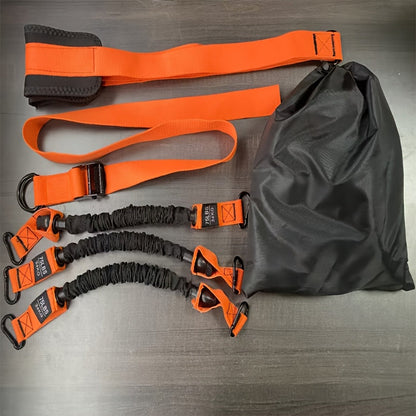 Adjustable Pull-Up Assist Belt with Resistance Bands