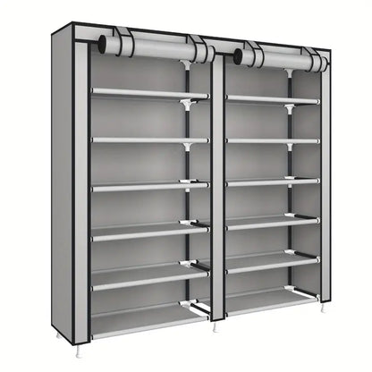 Keep your footwear collection in perfect order with this Free Standing Shoe Organizer