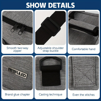 Pet Travel Bag Airline Approved with Bowls & Containers