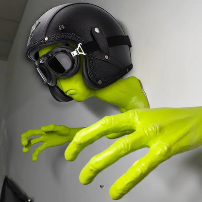 1pc Green Eyes Alien Moto