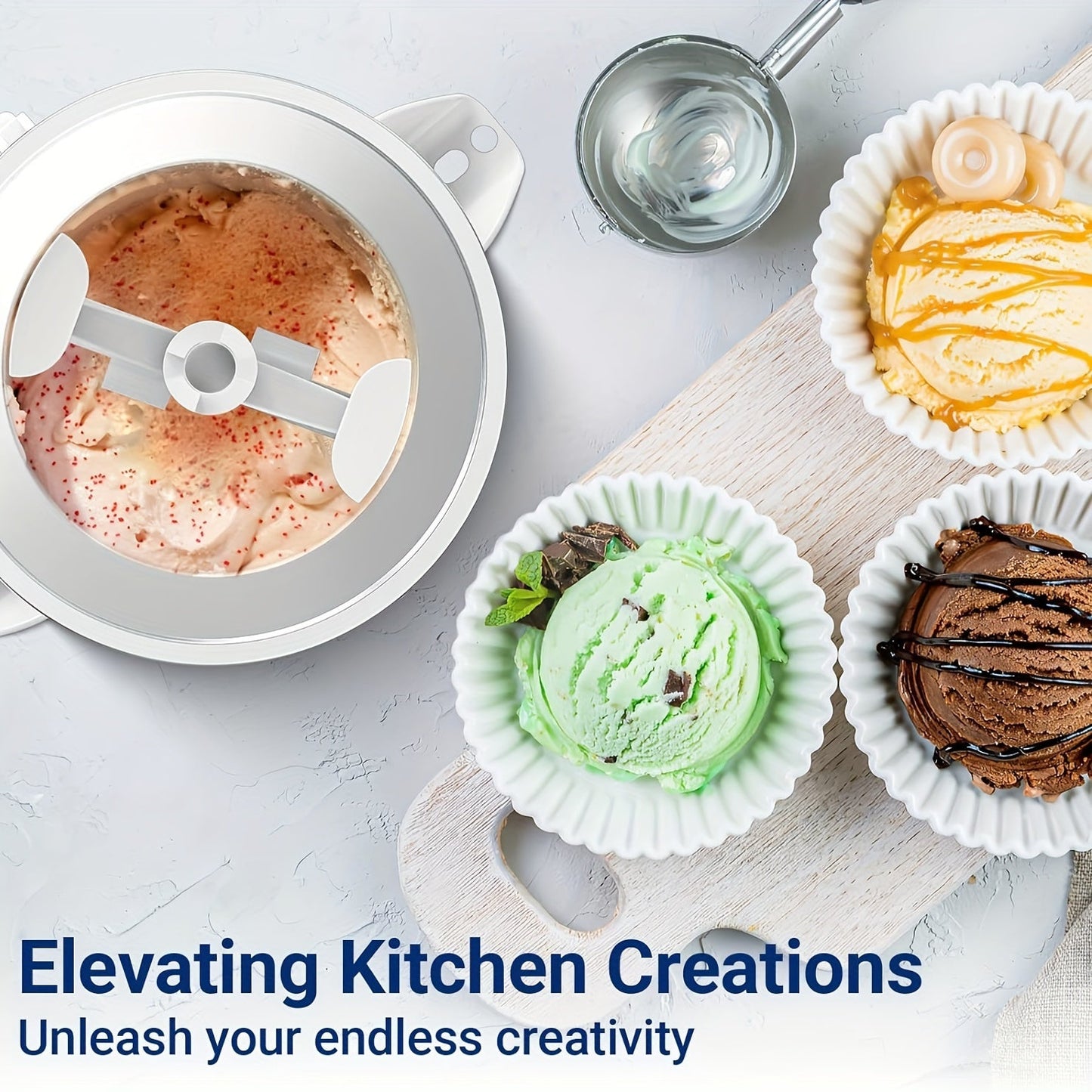 Ice Cream Attachment with Stand Mixers