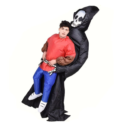 Inflatable Death Holding Costume