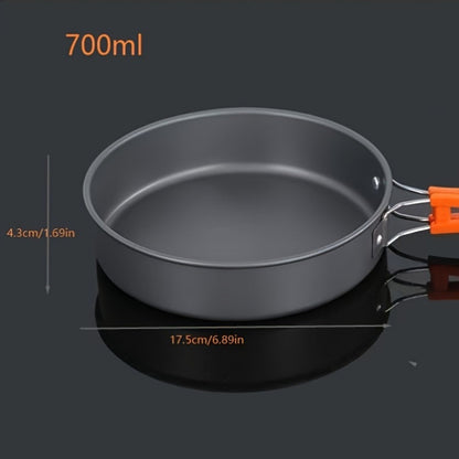 Outdoor Camping Cookware Set with Storage Bag