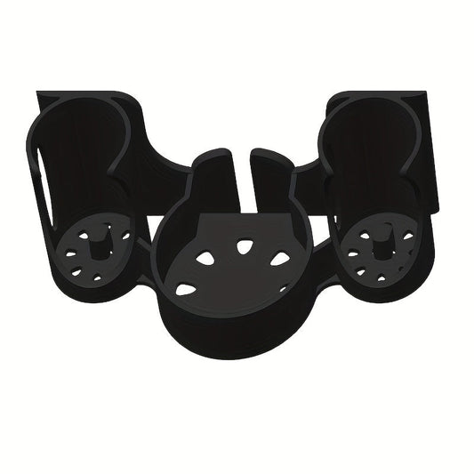 Wall-Mounted Toothbrush Holder Bathroom Organizer