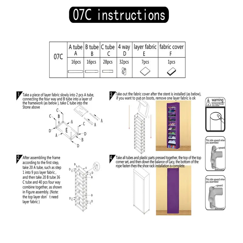 Safeguard your shoes with this dust-proof cabinet, keeping them clean and organized