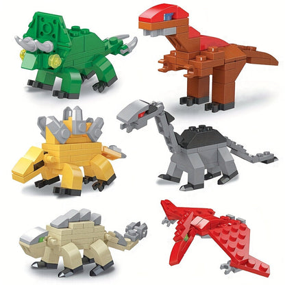 Dinosaur Egg Building Blocks for Kids (6pcs)
