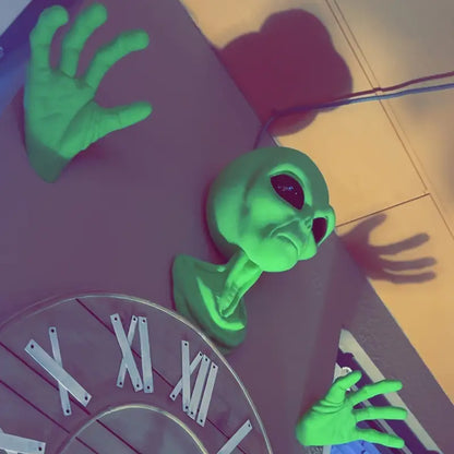 1pc Green Eyes Alien Moto