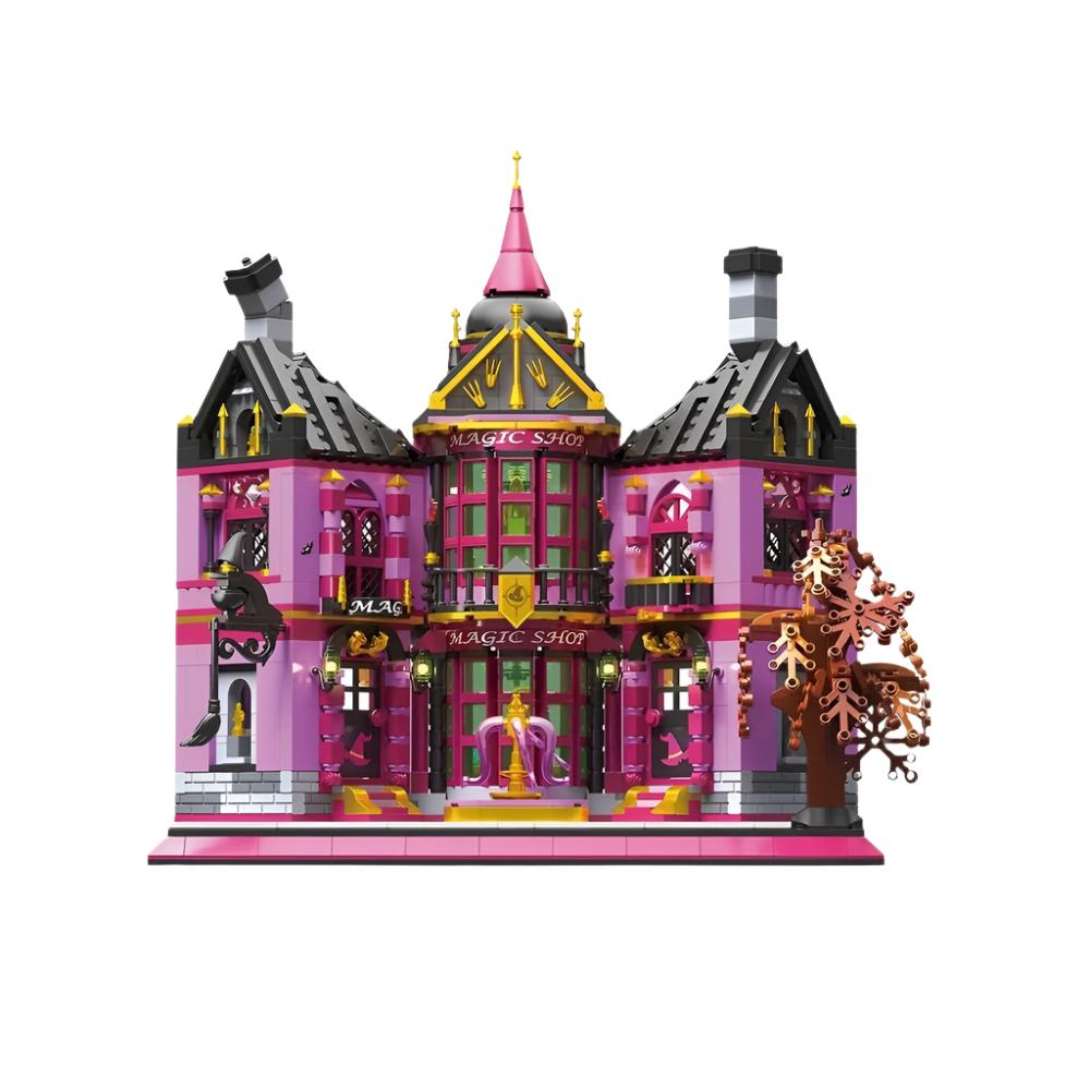 Shop Scene Building Blocks Set - 1366pcs Miniature Toy Ornaments