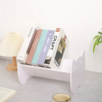 Charming Cat-Themed Bookshelf Display Stand