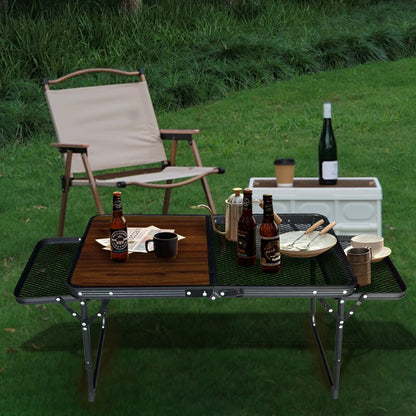 Folding Table with Mesh Seat