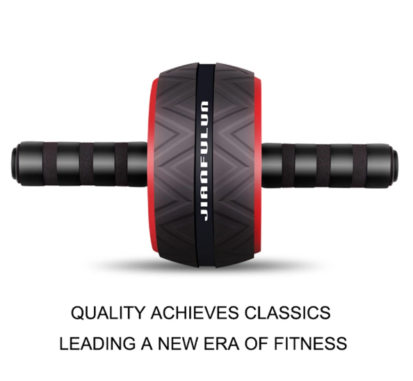 Roller Big Abdominal Wheel Roller Stretch Trainer with Mat