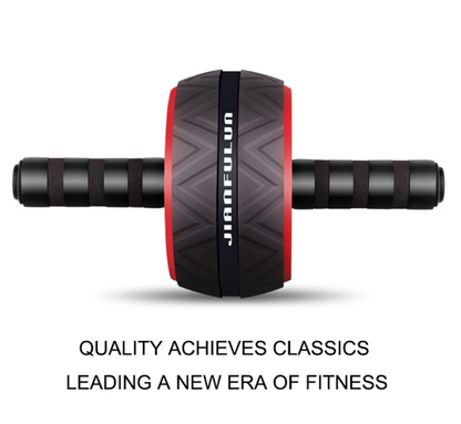 Roller Big Abdominal Wheel Roller Stretch Trainer with Mat
