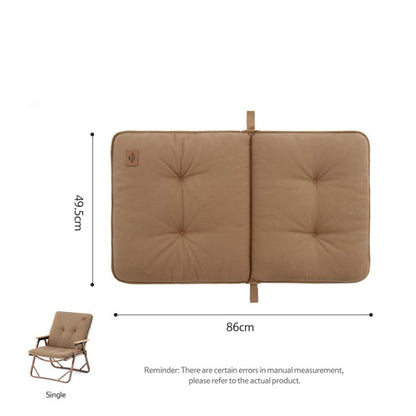 Outdoor Folding Camping Chair with Backrest