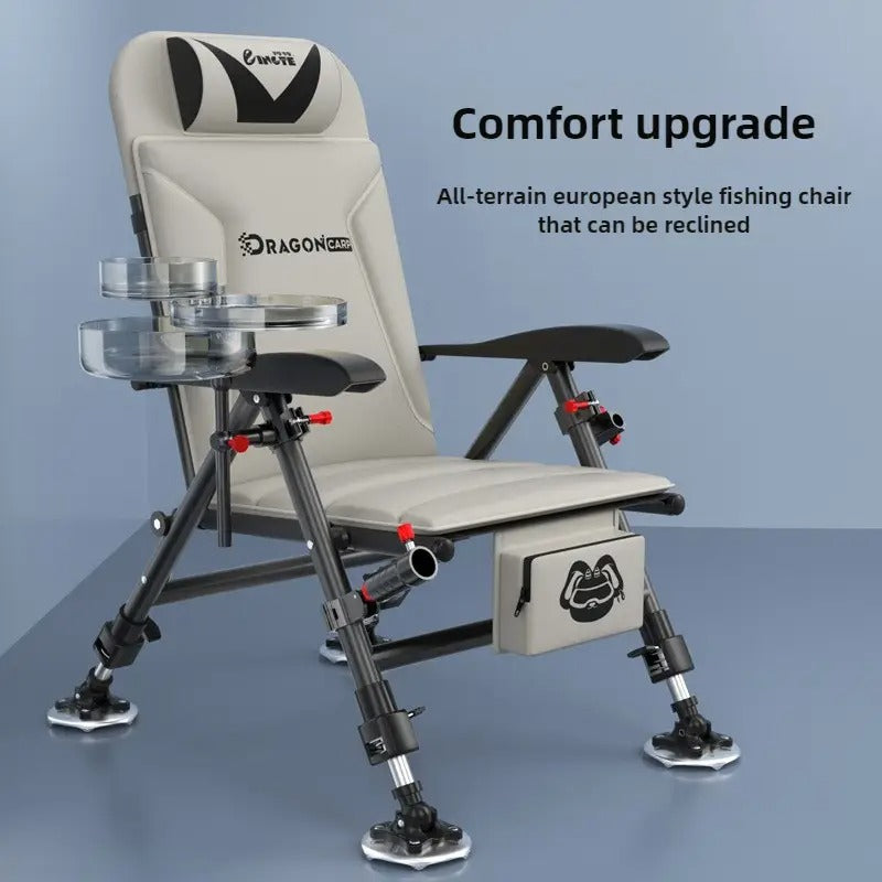 Fishing Chair with Portable Reclining