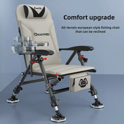 Fishing Chair with Portable Reclining