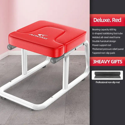 U-Shaped Stool Chair Double Armrest Fitness Inverter