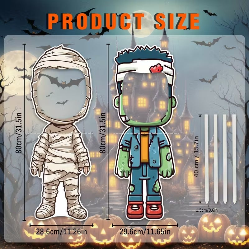 Halloween Yard Sign Outdoor Lawn (2pcs)