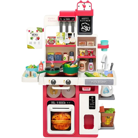 Kitchen Toy Set for Toddlers with Stove & Sink
