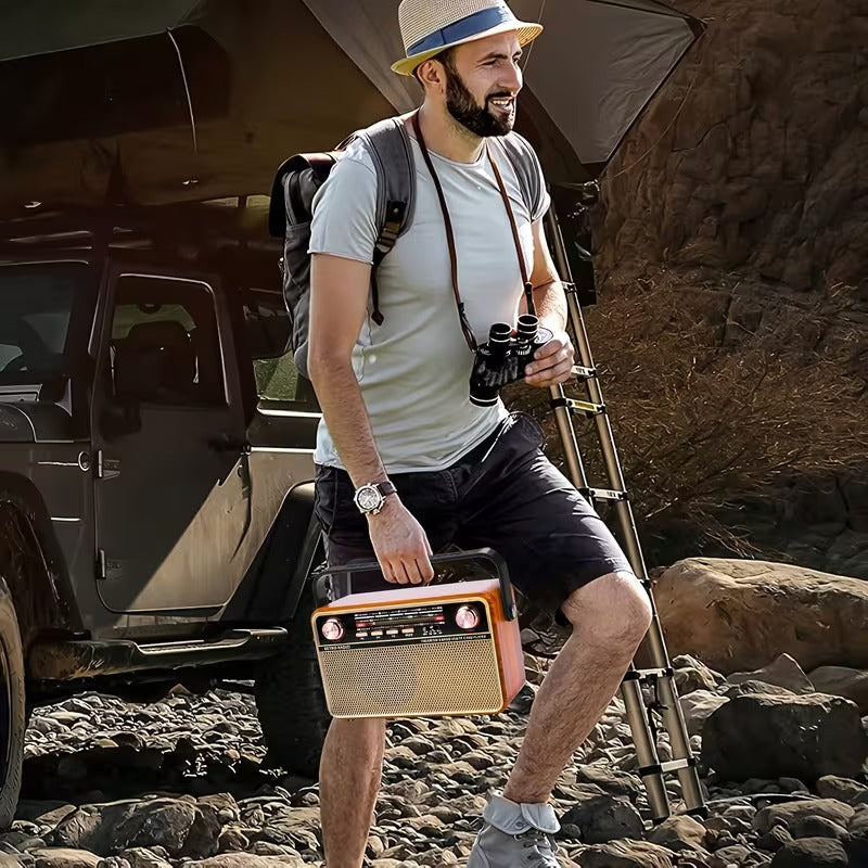 Portable AM/FM/SW Radio with USB/TF/AUX