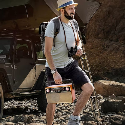 Portable AM/FM/SW Radio with USB/TF/AUX