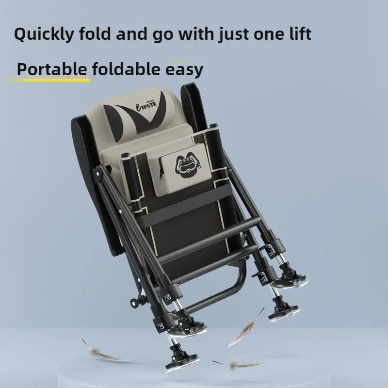 Fishing Chair with Portable Reclining