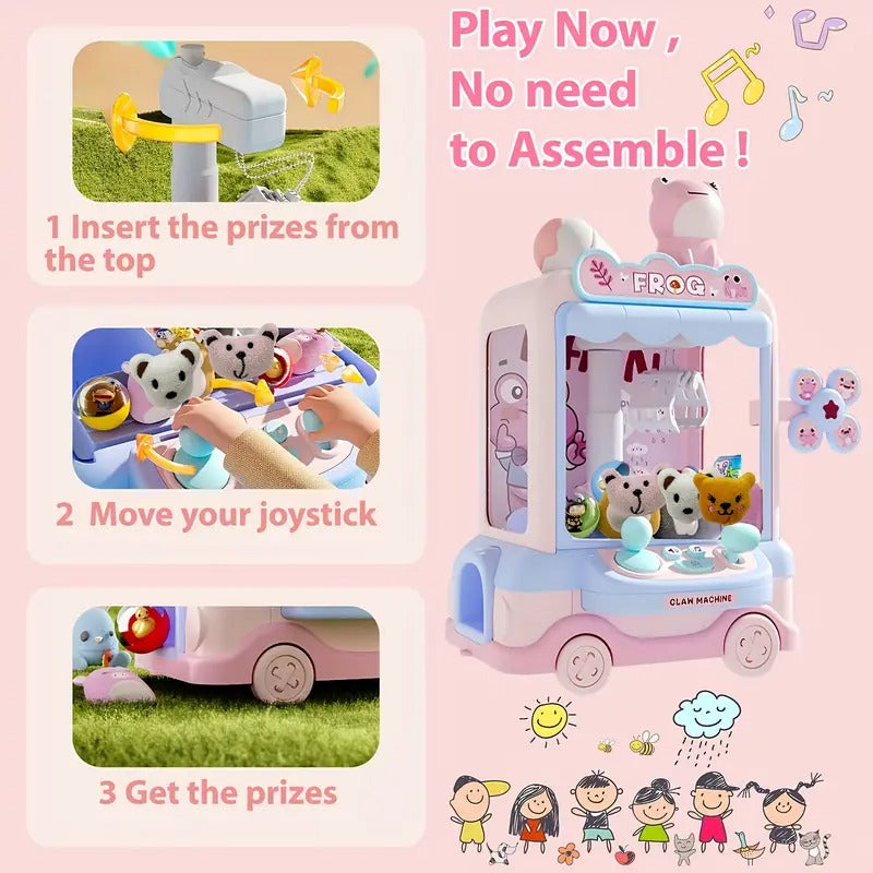 Claw Machine Toy with Lights and Music
