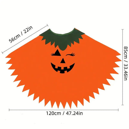 Pumpkin Costume Set Halloween Party Outfit