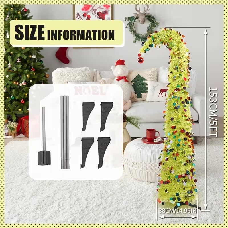 Curved Pop-Up Christmas Arch Tree