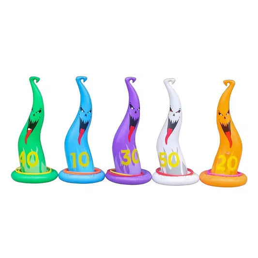 Halloween Ghost Ring Toss Game Set (5pcs)